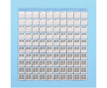 Transparente Stecktafel oder Zubehör