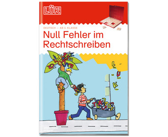 LÜK Null Fehler im Rechtschreiben 3 Klasse