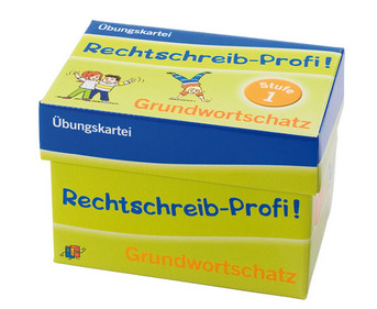 Rechtschreib Profi Übungskartei Grundwortschatz Stufe 1