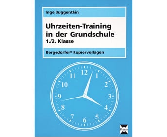 Uhrzeiten Training in der Grundschule 1/2