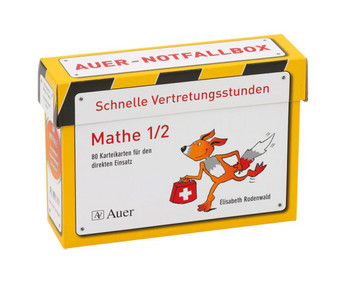 Schnelle Vertretungsstunden Mathe 1/2
