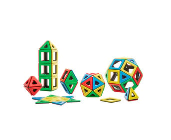 POLYDRON Magnetic – Klassenset 96 teilig