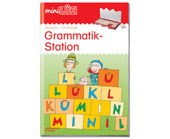 miniLÜK Grammatikstation 3 /4 Klasse