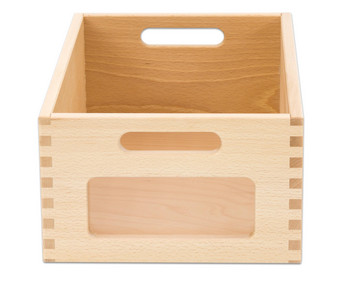 Materialkasten mit Sichtfenster