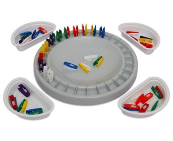 Klammerspiel Domino