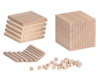 Betzold Zehnersystemteile aus Holz