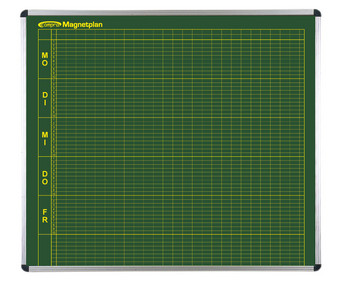 Klassenplantafel für 10 Tagesstunden