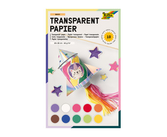 Transparentpapier 42 g/m² 23 x 30 cm 20 Blatt