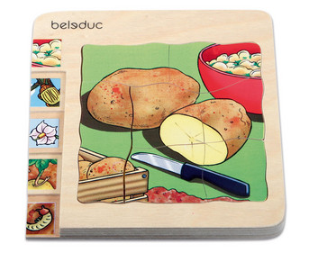 beleduc Lagenpuzzle Kartoffel