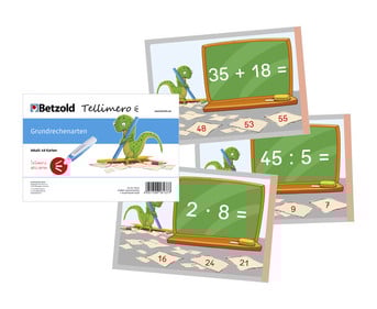Tellimero Rechenkarten Grundrechenarten