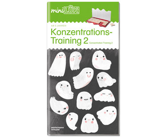 miniLÜK Konzentrationstraining 2: für Vor und Grundschulkinder