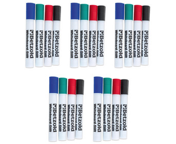Betzold Whiteboardmarker 5er Set 20 Stifte