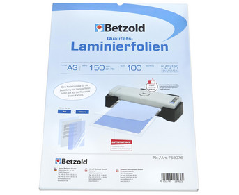 Betzold Laminierfolien DIN A3 100 Stück