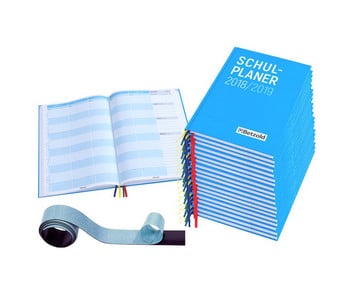 Betzold Spar Set: 20 Schulplaner 2018/2019 + 20 m Magnetband