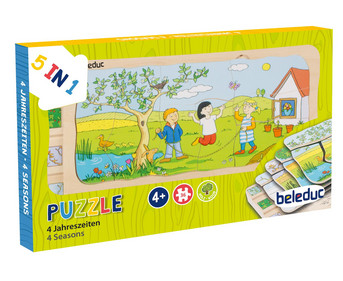 beleduc Lagenpuzzle 4 Jahreszeiten