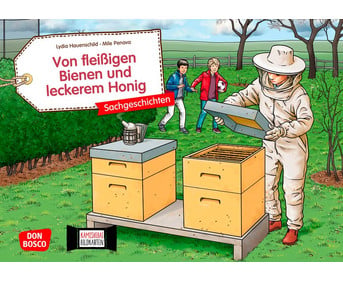 Kamishibai Bildkarten Von fleißigen Bienen und leckerem Honig