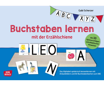 Buchstaben lernen mit der Erzählschiene