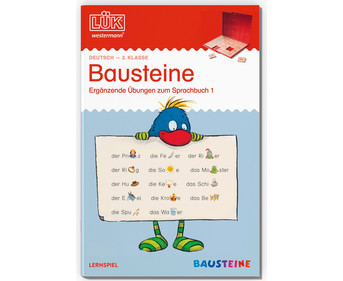 LÜK Bausteine Übungen zum Sprachbuch 1 für 2 Klasse