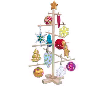 Weihnachtsbaum zum Gestalten blanko