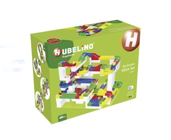 HUBELiNO Kugelbahn Baukasten 352 teilig