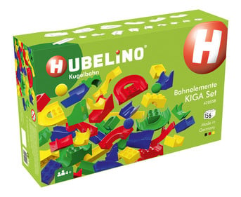 HUBELiNO Kugelbahn Bahnelemente 156 teilig