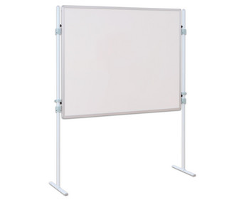 Betzold Trennwand Tafel Whiteboard mit 2 Stativen