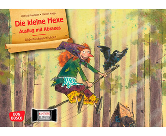 Kamishibai Bildkarten Die kleine Hexe: Ausflug mit Abraxas