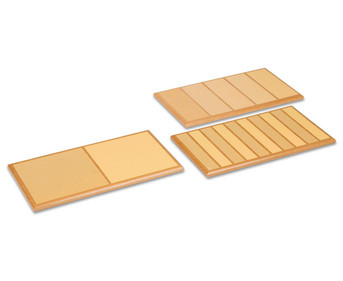 Nienhuis Montessori Tastbretter rau bis glatt