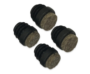 Filzgleiter für Schalenstuhl Karoline 4er Set