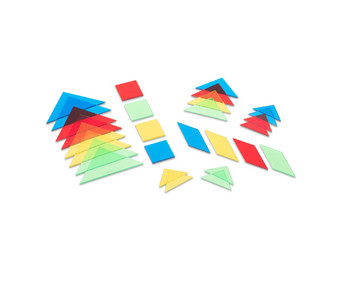 Tangram transparent 28 tlg