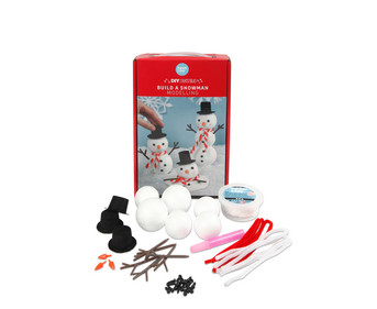 Foam Clay® Bastel Set Schneemann 3er Set