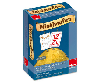 Misthaufen Finger und Zahlenkarten