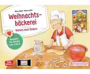 Weihnachtsbäckerei: Backen nach Bildern Kamishibai Bildkartenset