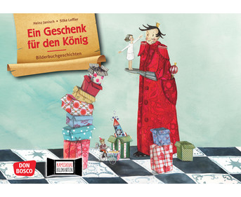 Ein Geschenk für den König Kamishibai Bildkartenset