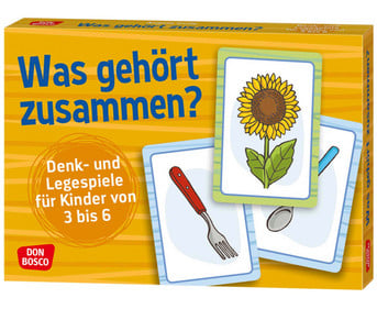 Denk und Legespiel Was gehört zusammen?