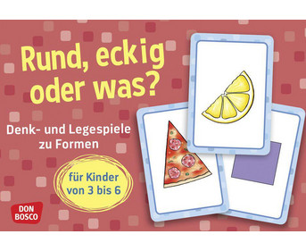 Denk und Legespiel Rund eckig oder was?