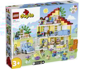 LEGO® DUPLO® 3 in 1 Familienhaus