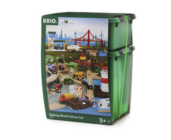 BRIO® Großes Premium Set in Kunststoffboxen