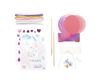Laternen Bastelset Sweet Rainbow