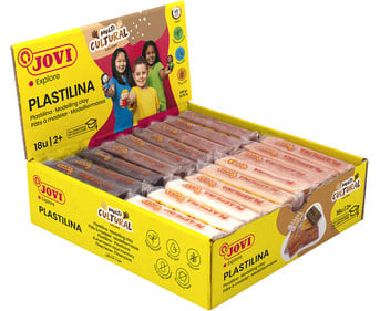 JOVI Plastilina Modelliermasse Multicultural