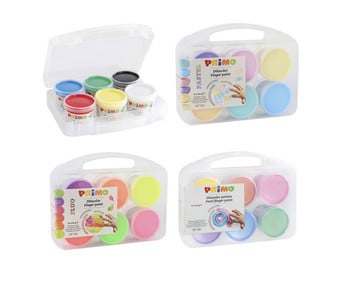 Fingermalfarben 6 x 100 ml
