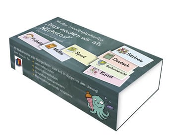 99 Mini Stundenplankarten – Was machen wir als Nächstes?