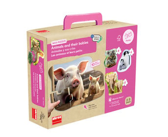 Maxi Puzzles: Tiere und ihre Babys
