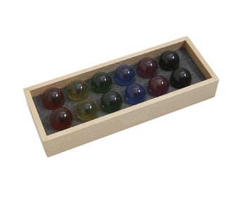 beleduc Kugel Set Acryl 12 teilig