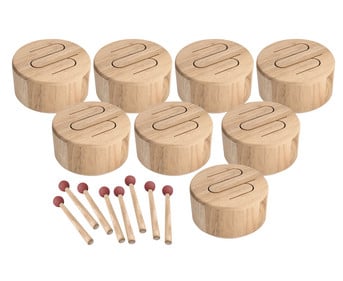 Kinder Schlitztrommel Set 8 Stück