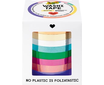 folia Washi Tape Hotfoil 10er Set