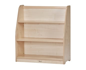 Etagenregal mit Spiegelrückwand
