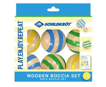 SCHILDKRÖT Holz Boccia Set