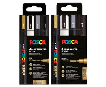 POSCA Marker Set 4er Set