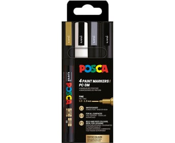 POSCA Marker Set 4er Set
